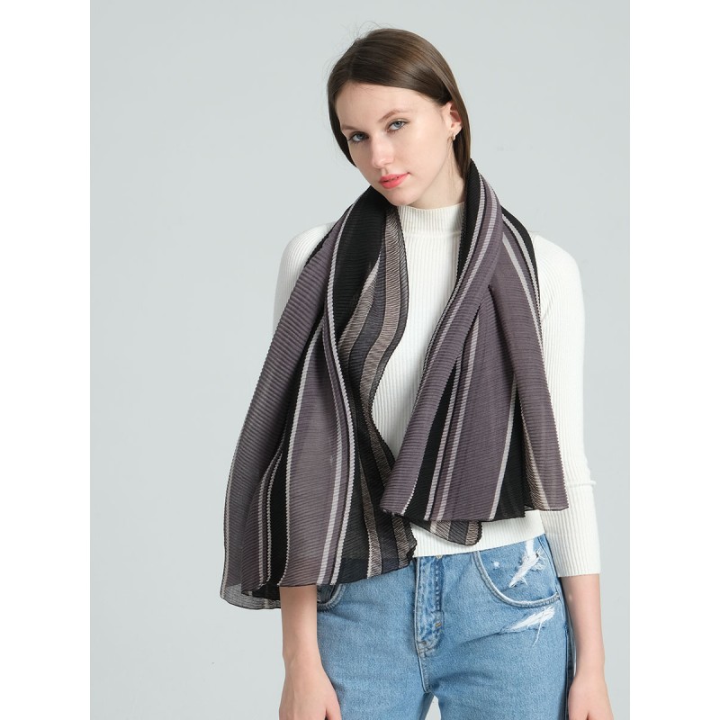 SF1287-GRY Comfortable Scarf for feeling and visual both