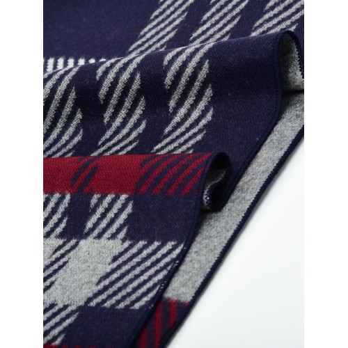 SF1298-NAV Classic Style Warm Men's scarves