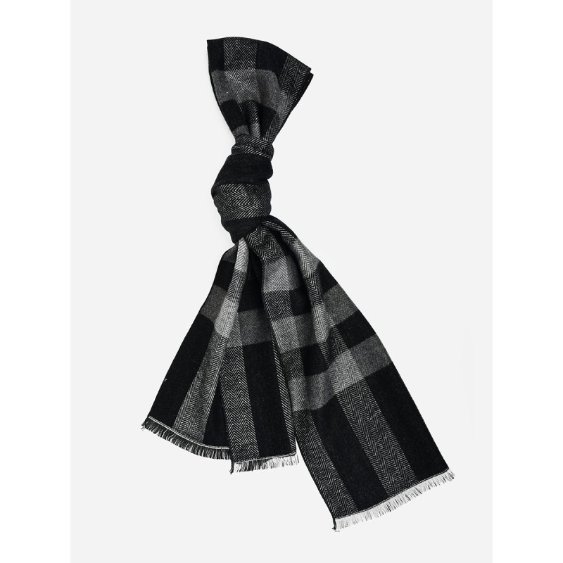 SF1307-GRY Checkered 2020 Autumn & Winter Newest Style Men's scarves