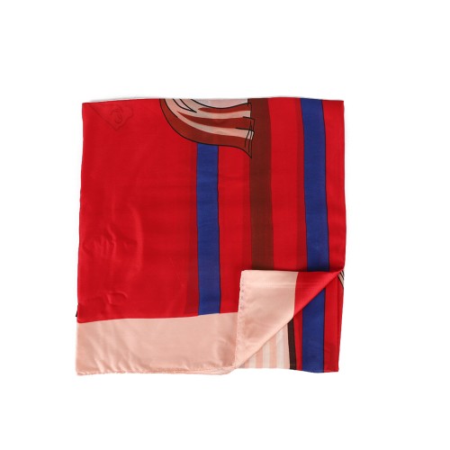 SF1583-RED Simple Style Scarf