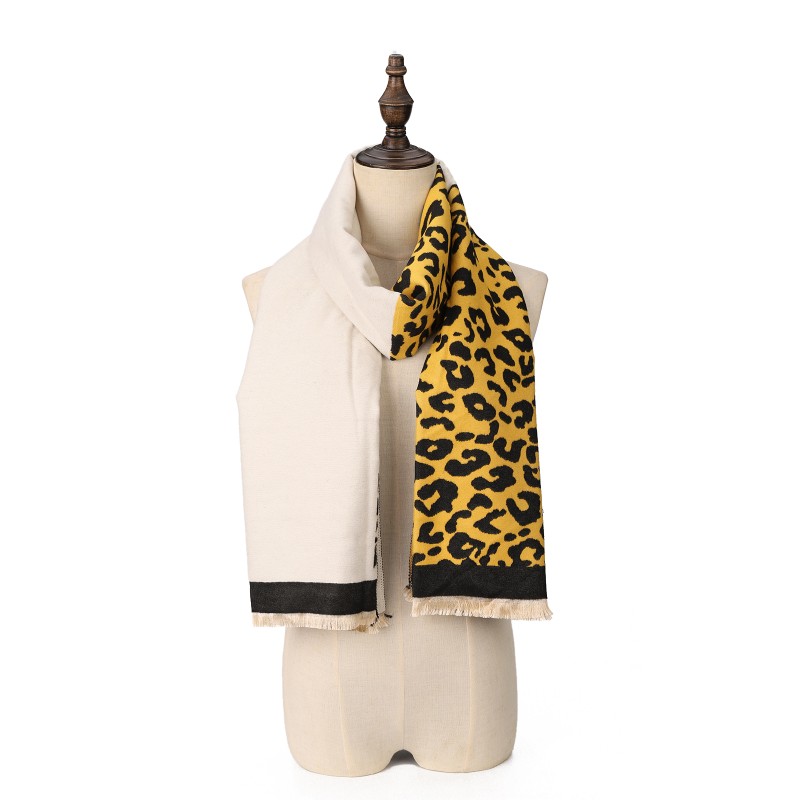 SF1706 YELLOW- Women's Fashion Winter Scarf