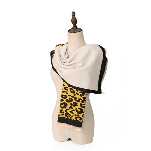 SF1706 YELLOW- Women's Fashion Winter Scarf