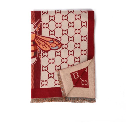 SF1709 RED - Women's Fashion Winter Scarf