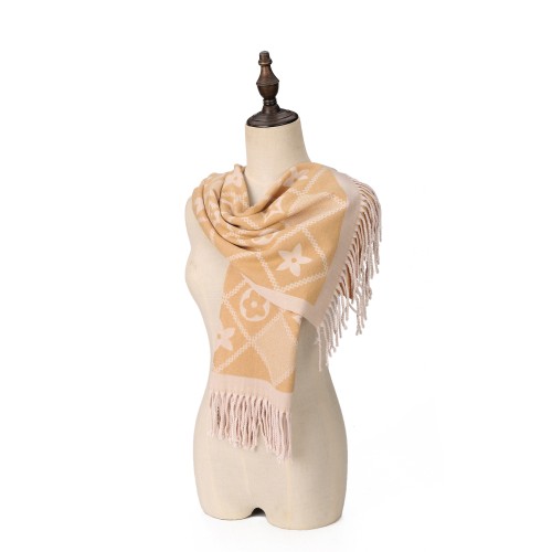 SF1710 YELLOW - Women's Fashion Winter Scarf