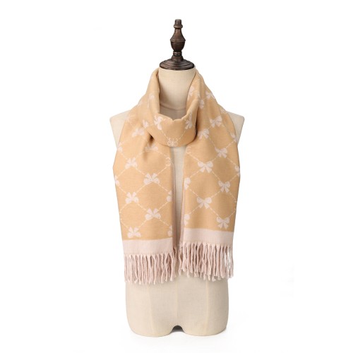 SF1711 YELLOW- Women's Fashion Winter Scarf