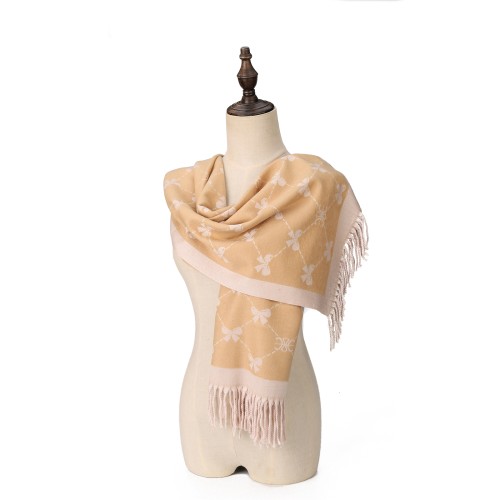 SF1711 YELLOW- Women's Fashion Winter Scarf