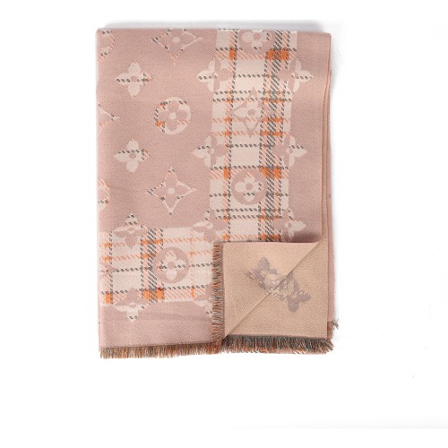 SF1714-PINK - Women's Fashion Winter Scarf