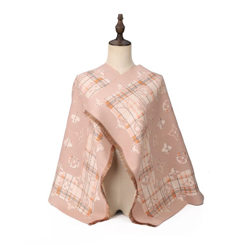 SF1714-PINK - Women's Fashion Winter Scarf