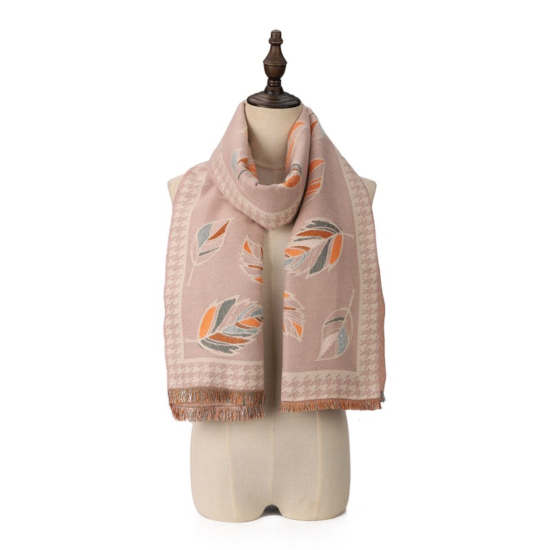 SF1720 PINK- Women's Fashion Winter Scarf