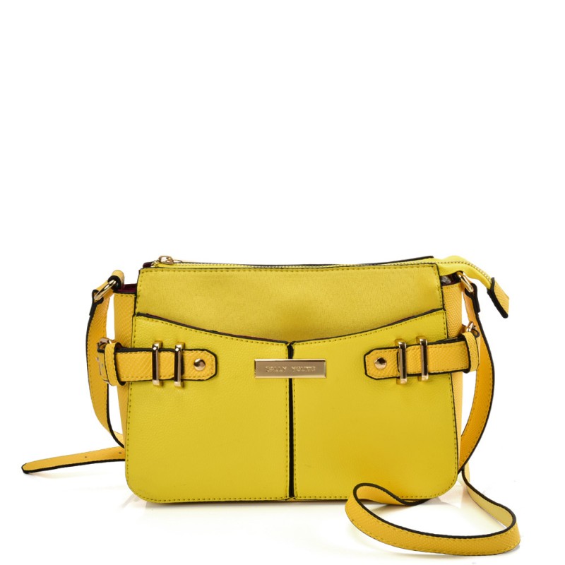 SY2203 YELLOW - Handbag With Buckle Design For Women