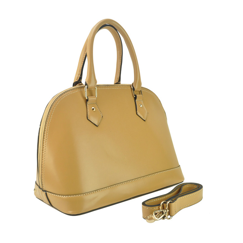 VK1357-BEI-Women's simple handbag