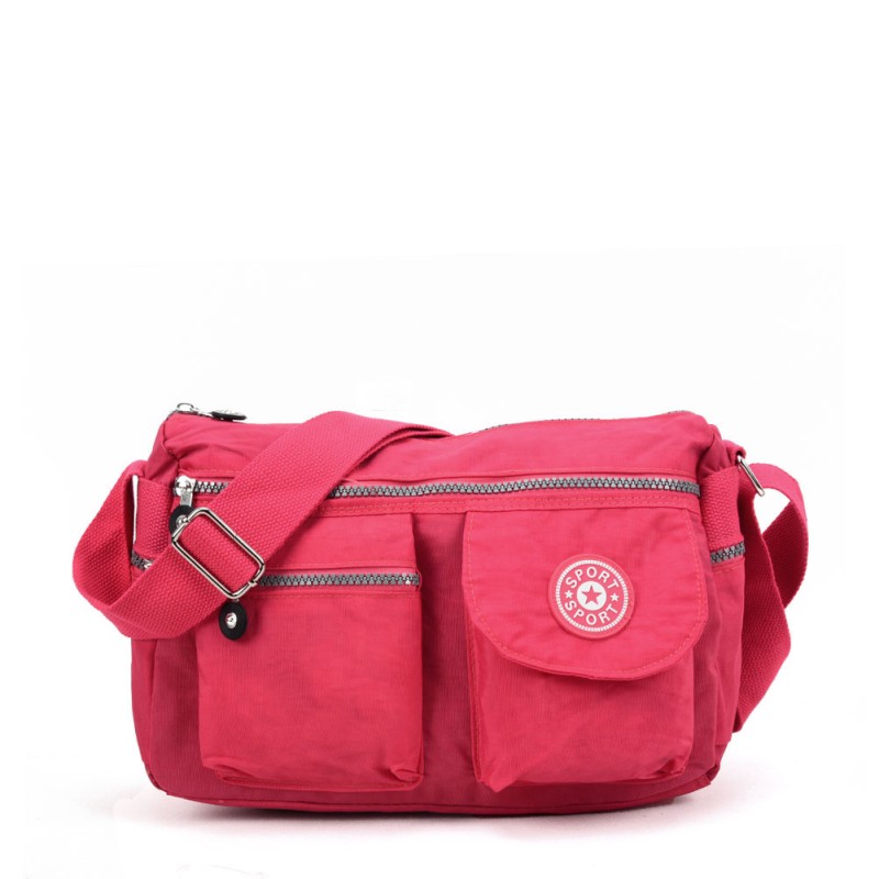 VK5414 Fushia - Sports Waist Cross Body Bag