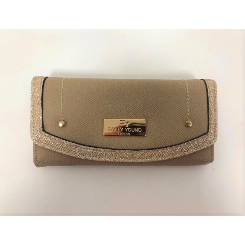 SY5062-1 Khaki Flap Fashion Wallet