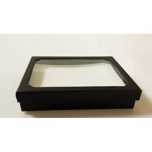 JE0017 Black jewellery packaging box